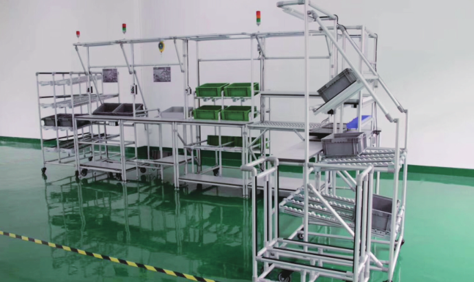 LCIA低成本自动化系统展示模型