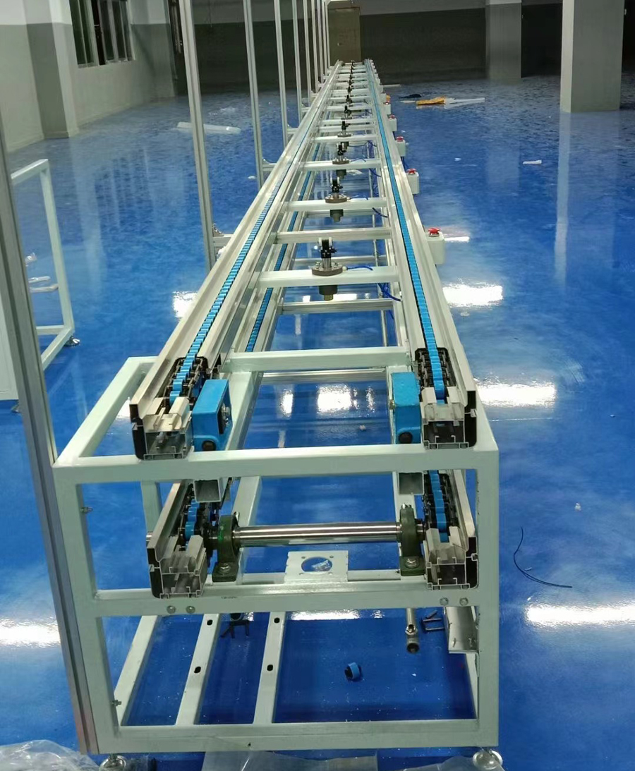 如何通过倍速链环形组装线解决生产效率难题？